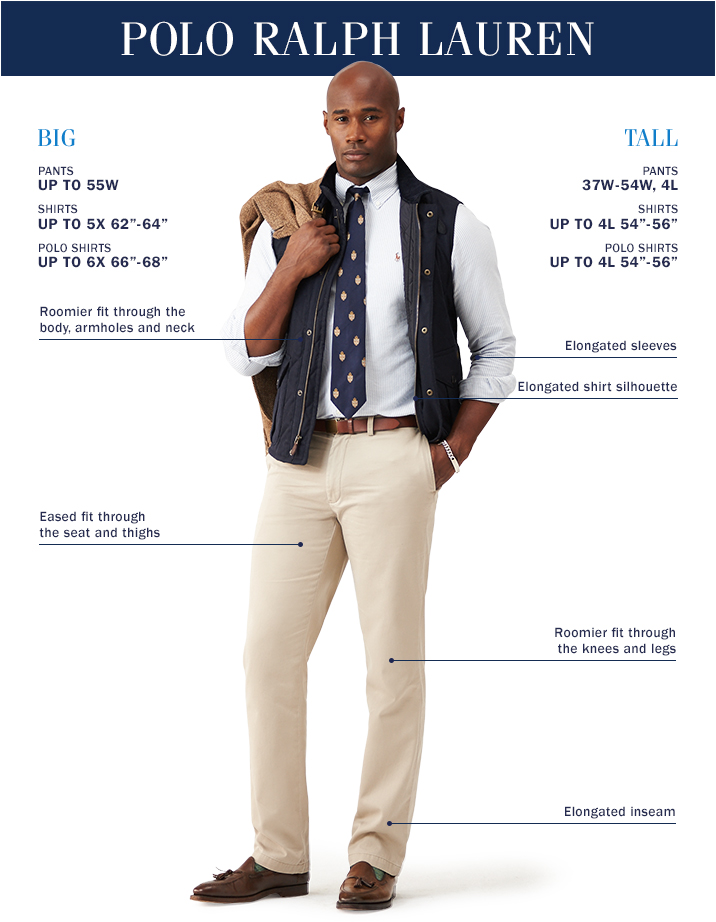 Polo Ralph Lauren Fit Guide